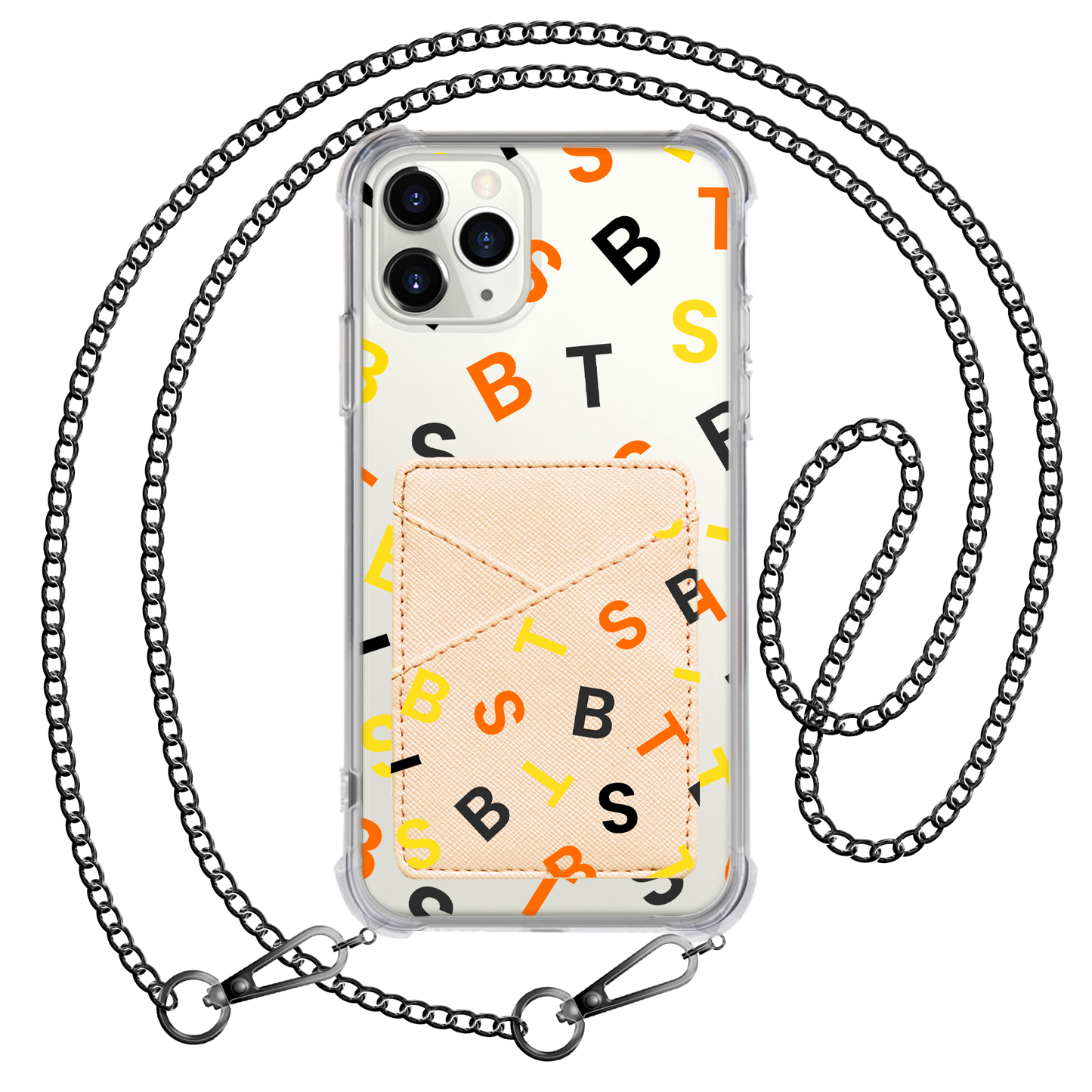 iPhone Phone Wallet Case - BTS Monogram