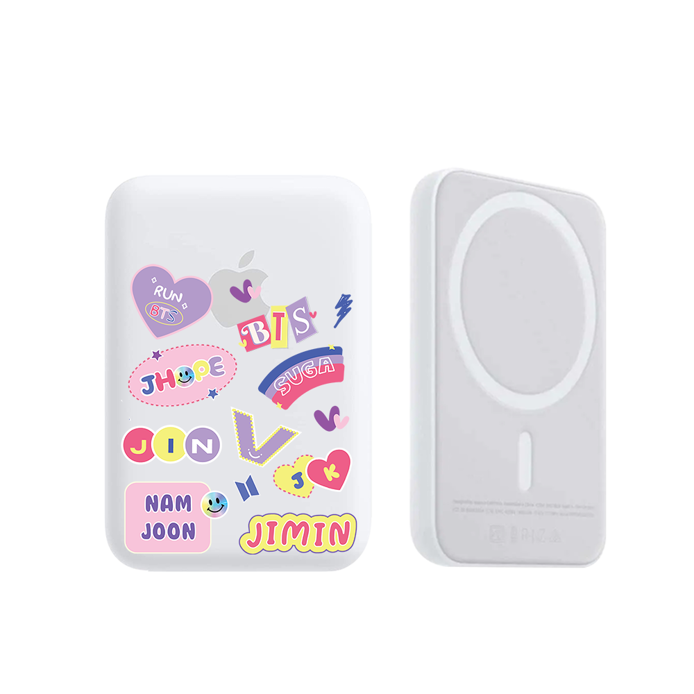 Magnetic Wireless Powerbank - BTS Members