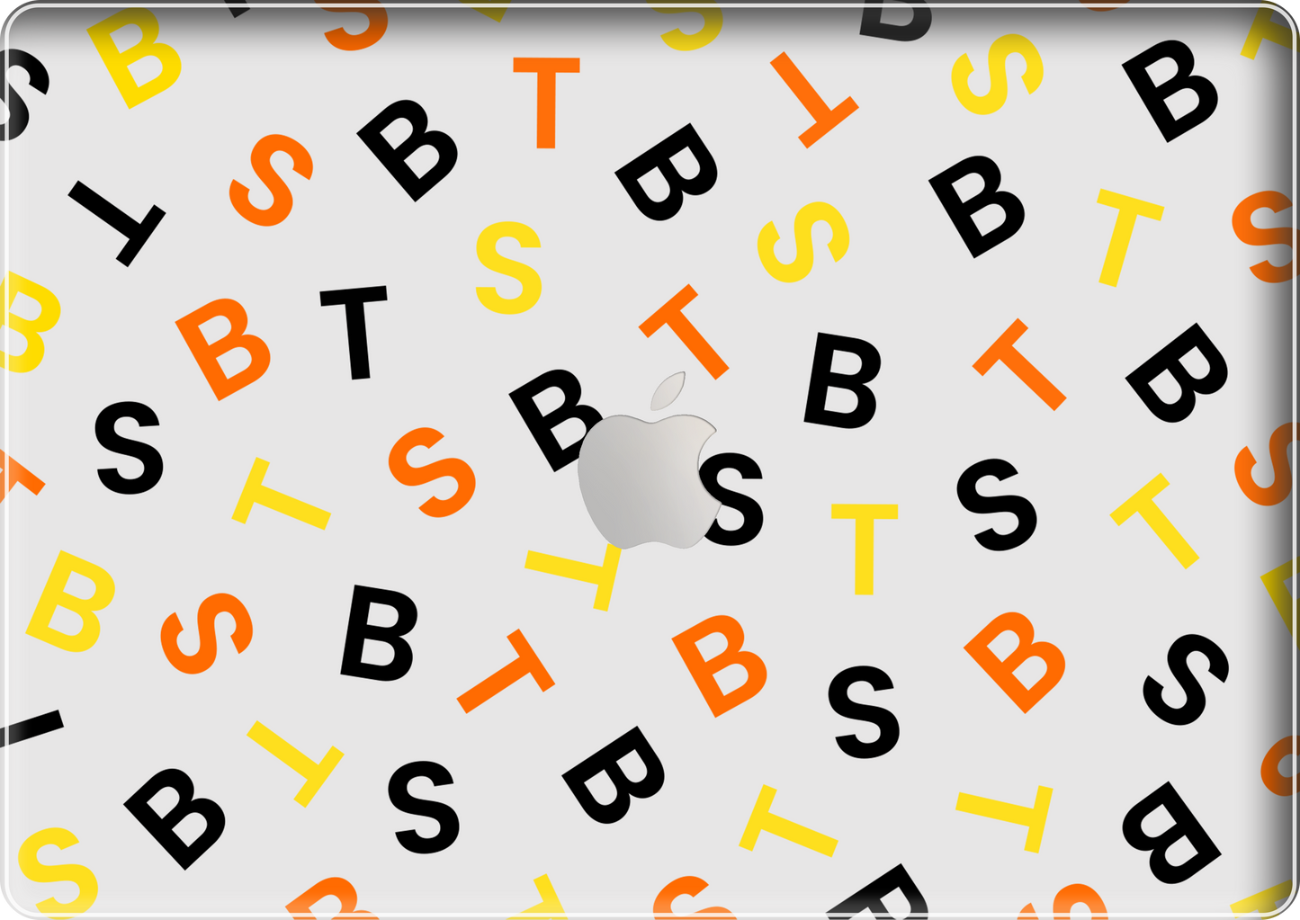 Macbook Snap Case - BTS Monogram