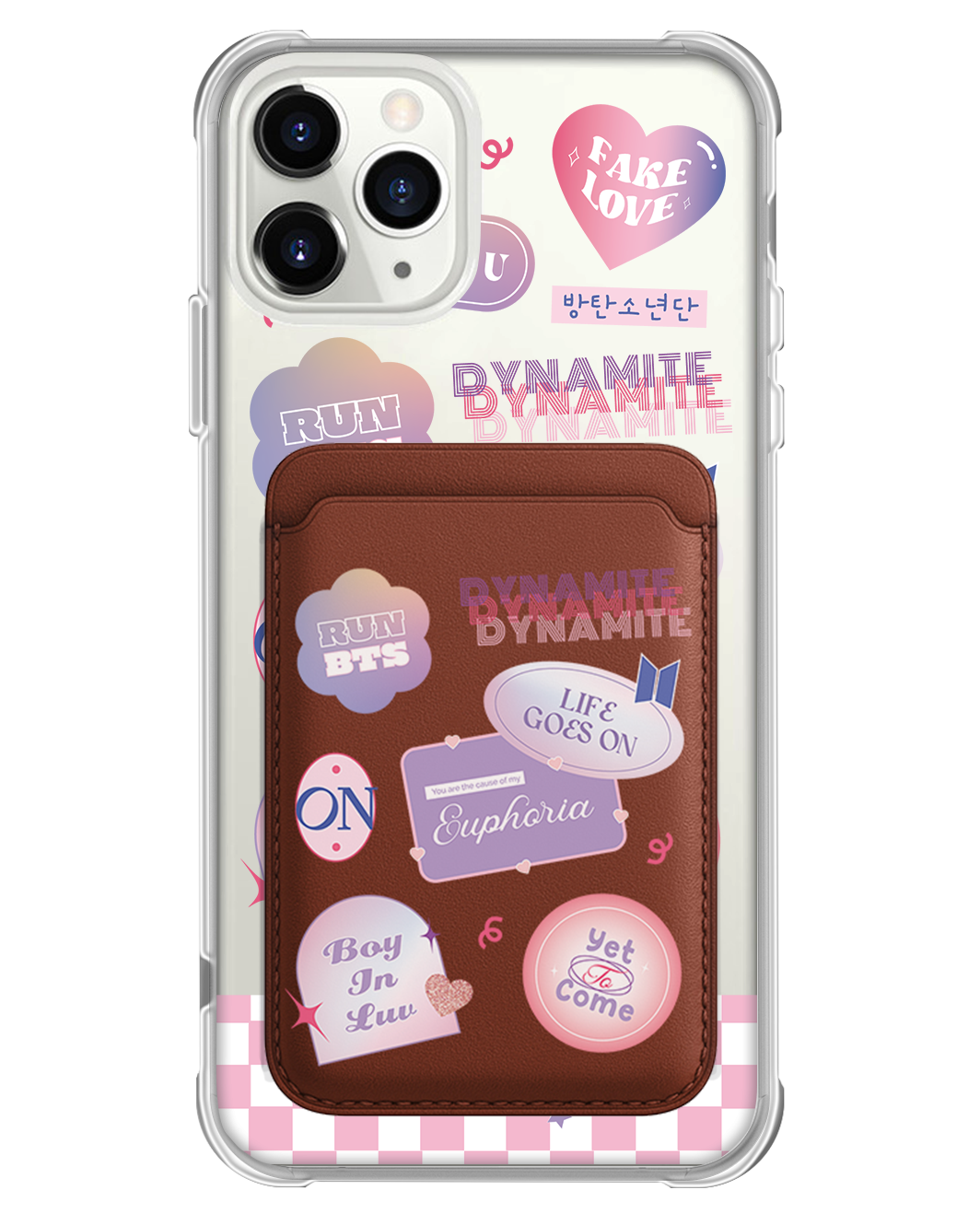 iPhone Magnetic Wallet Case - BTS Proof