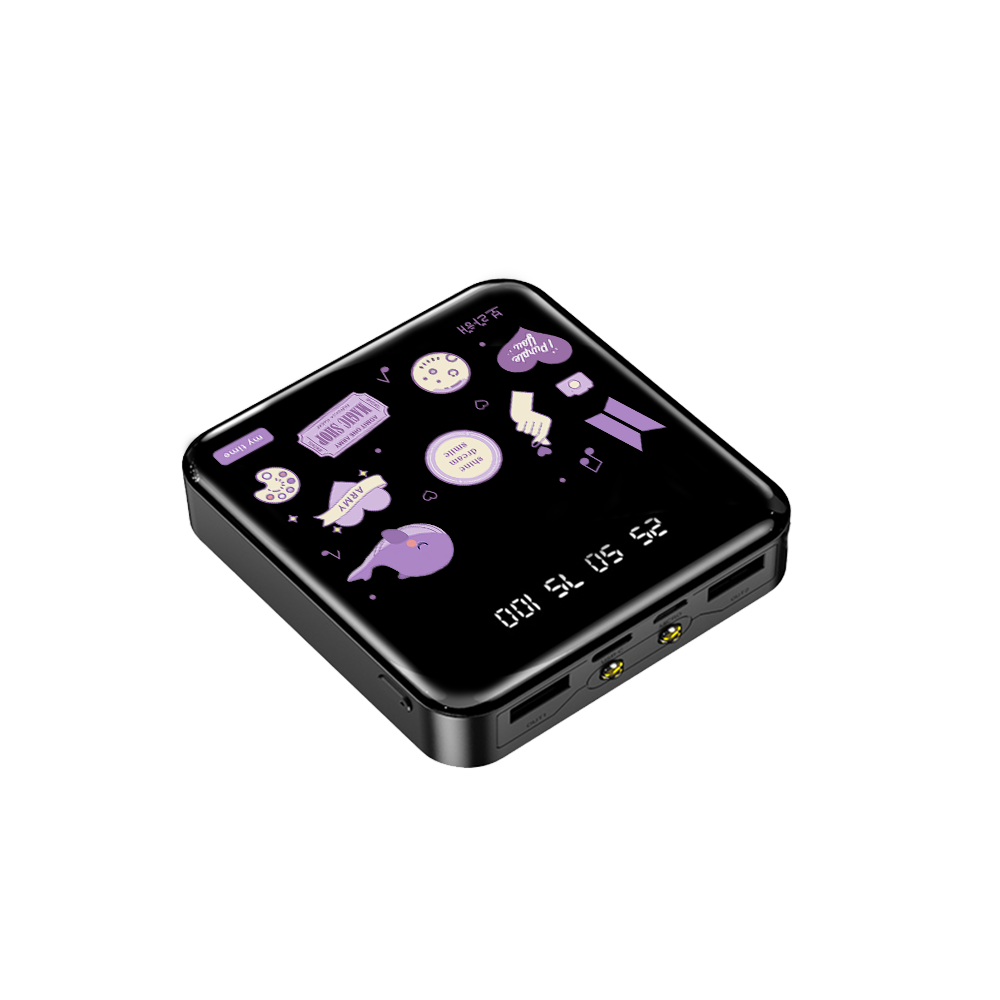Mini Mighty Powerbank 12,000 mAh - BTS Sticker Pack