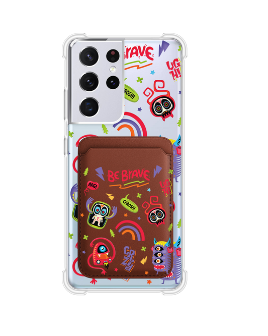 Android Magnetic Wallet Case - Baby Monster