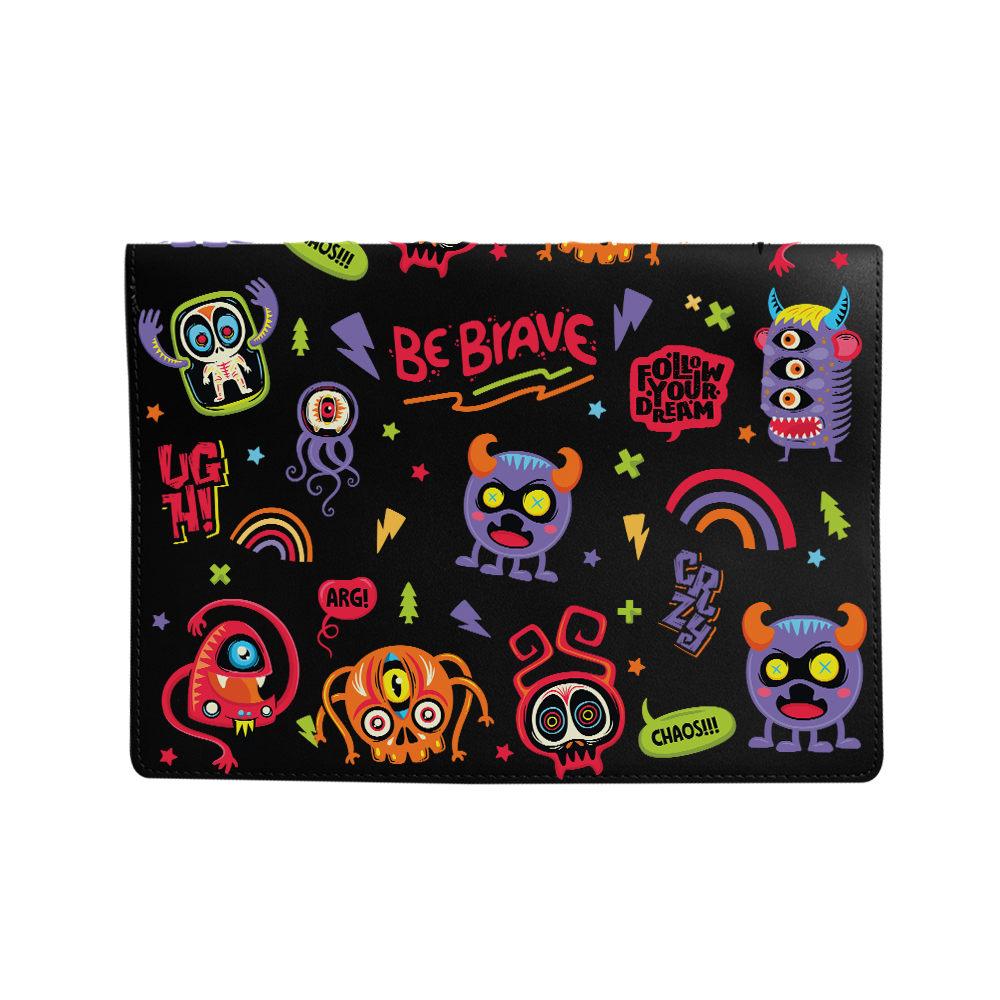 Vegan Leather Sleeve - Baby Monster