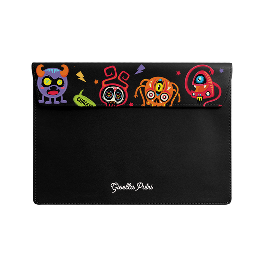 Vegan Leather Sleeve - Baby Monster