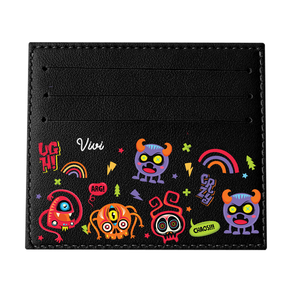 6 Slots Card Holder - Baby Monster