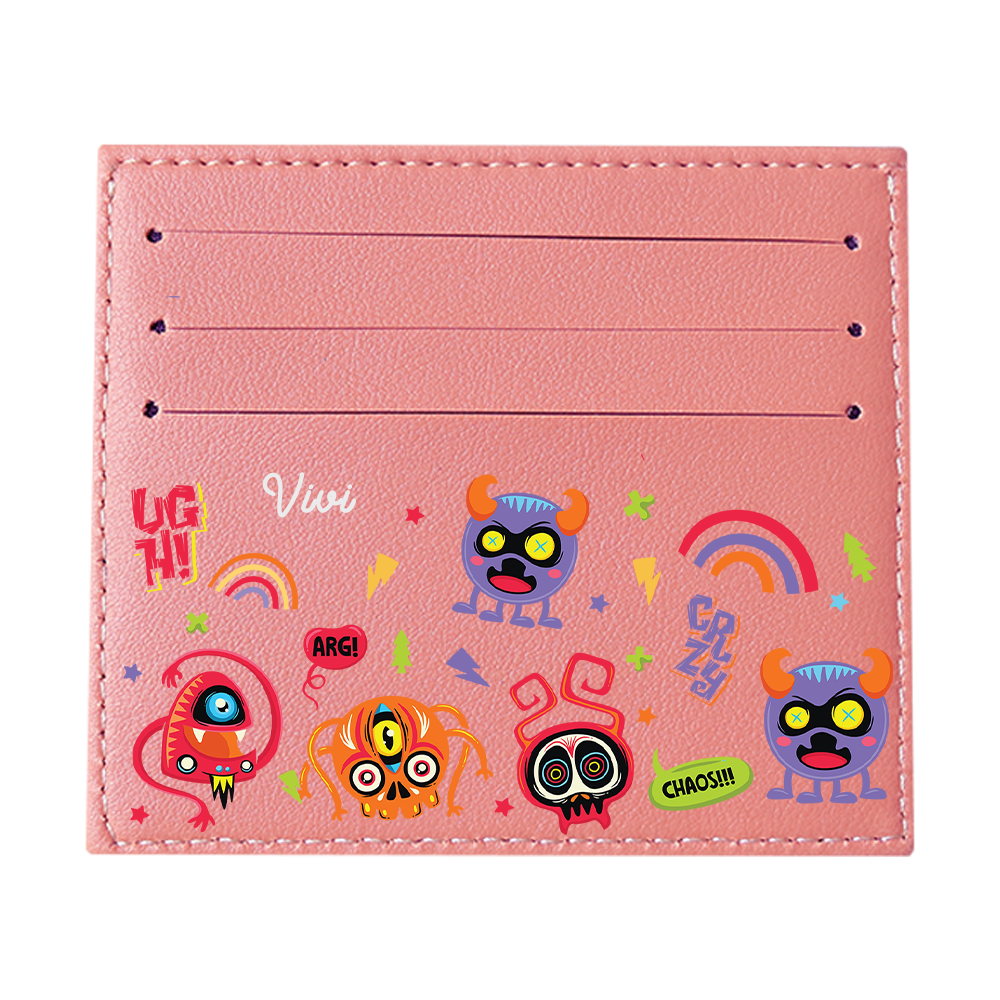 6 Slots Card Holder - Baby Monster