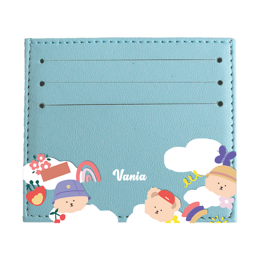 6 Slots Card Holder - Bear In Style