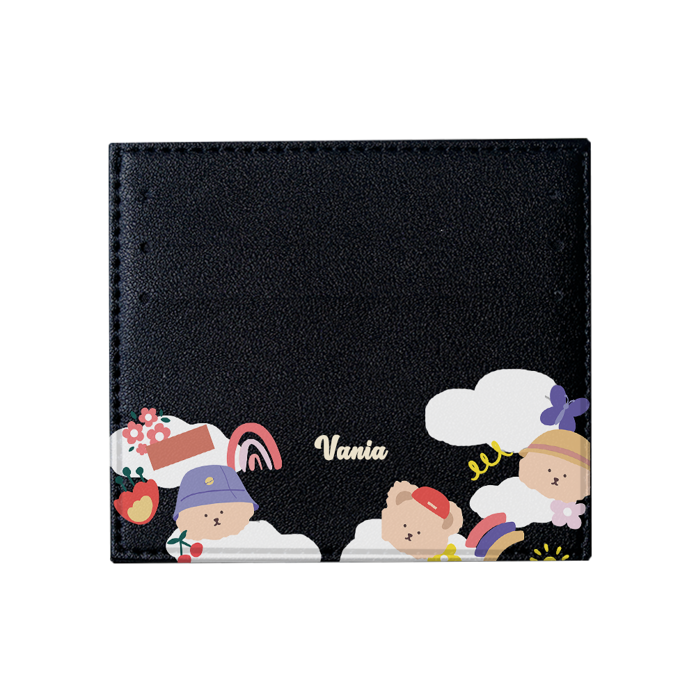 6 Slots Card Holder - Bear In Style
