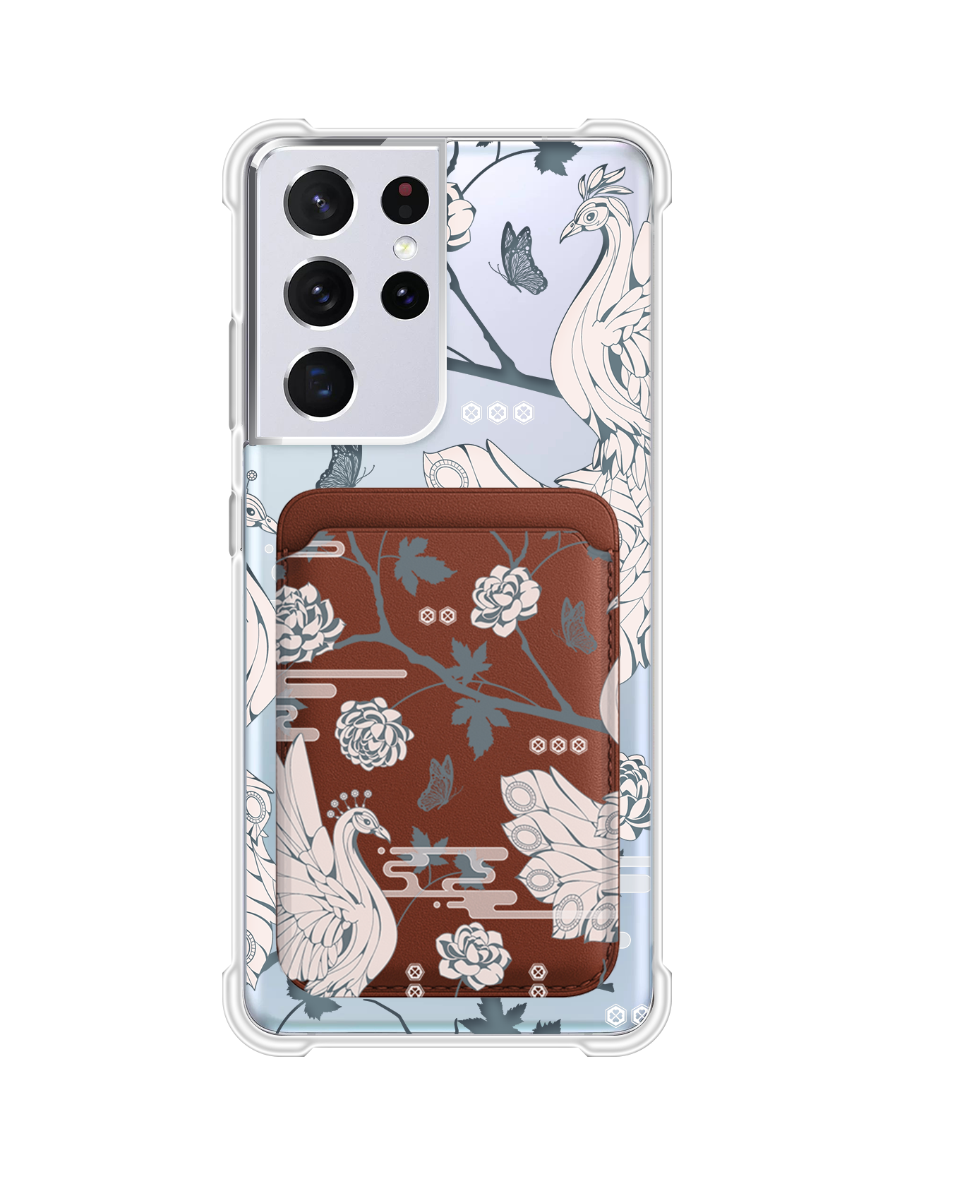 Android Magnetic Wallet Case - Bird of Paradise 2.0