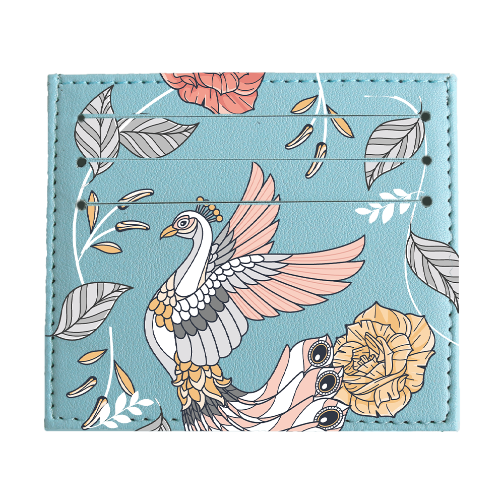 6 Slots Card Holder - Bird of Paradise 1.0