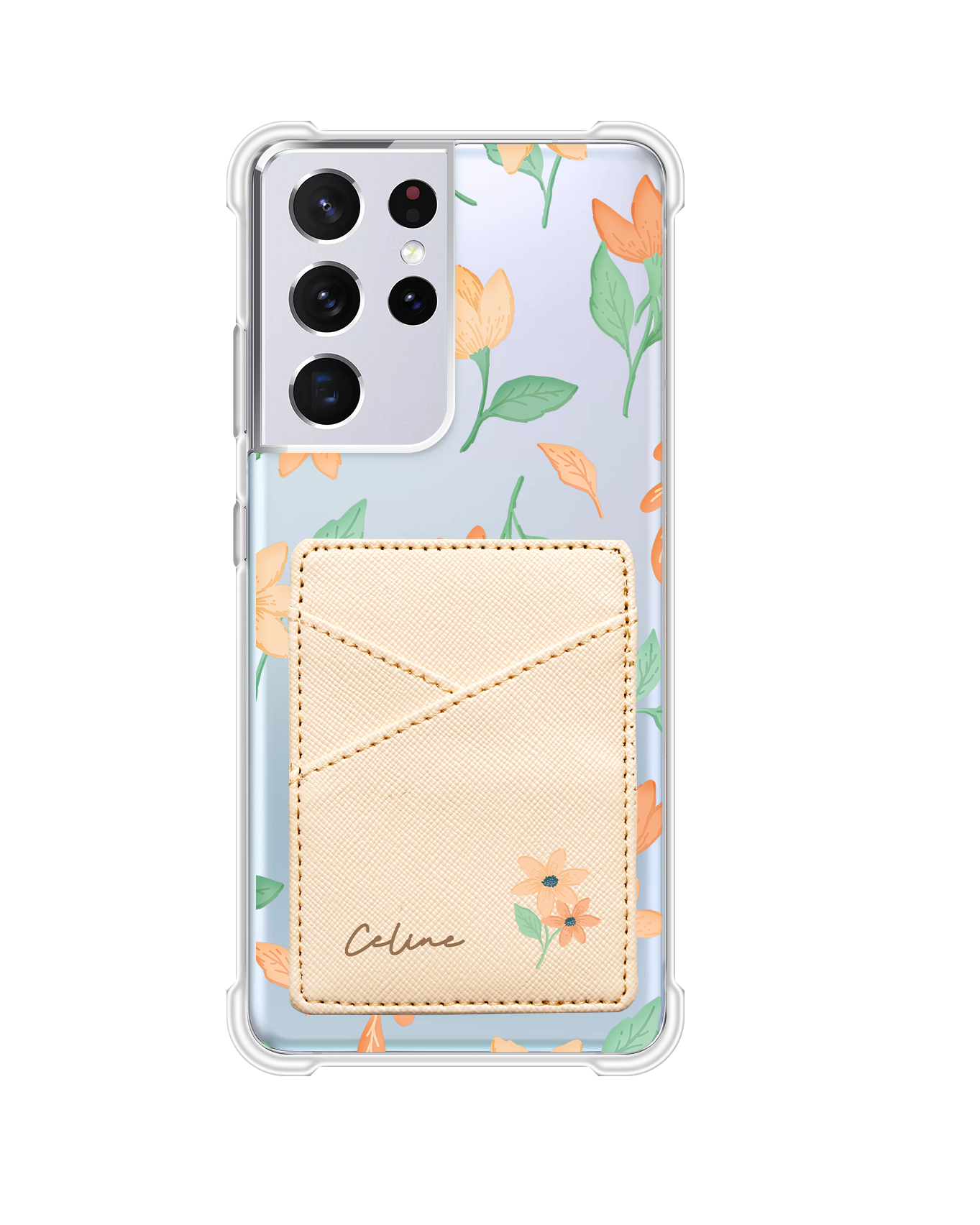 Android Phone Wallet Case - Birth Flower 4.0