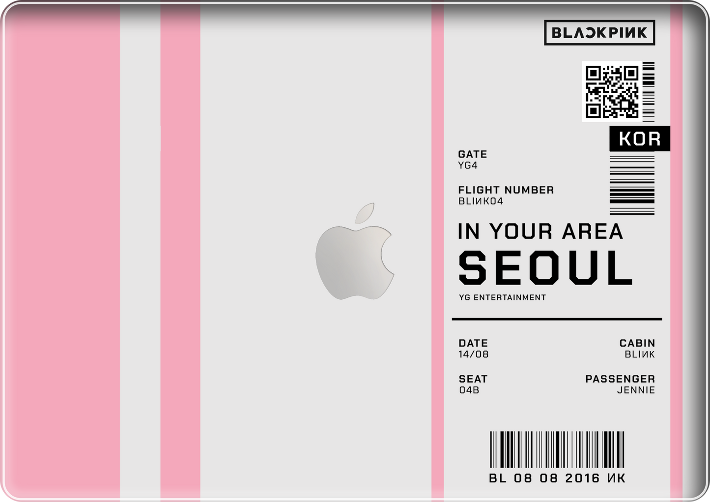 Macbook Snap Case - Blackpink In Your Area Ticket