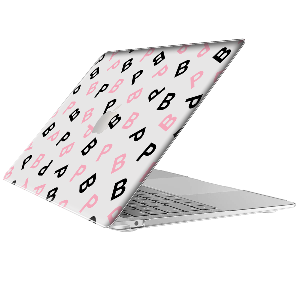 Macbook Snap Case - Blackpink Monogram