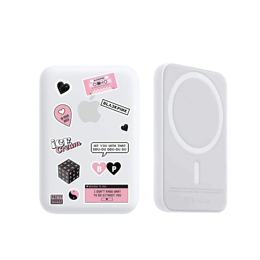 Magnetic Wireless Powerbank - Blackpink Sticker Pack