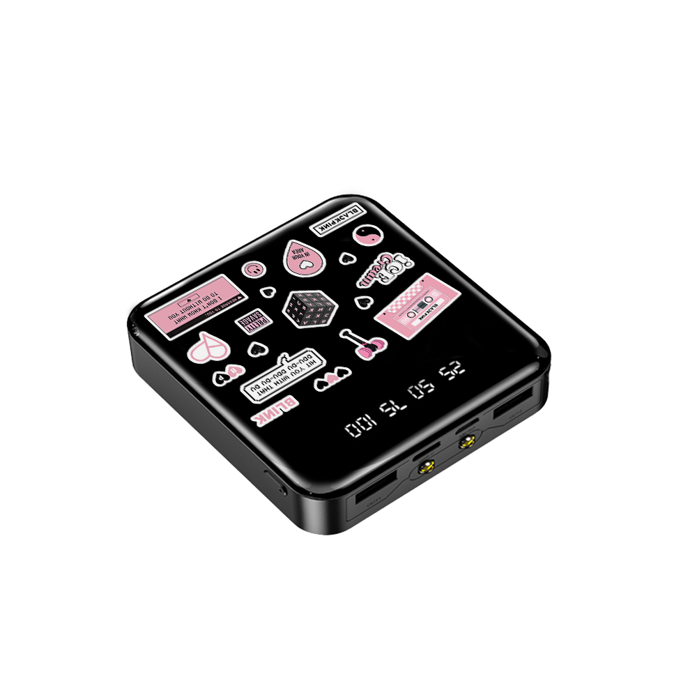 Mini Mighty Powerbank 12,000 mAh - Blackpink Sticker Pack