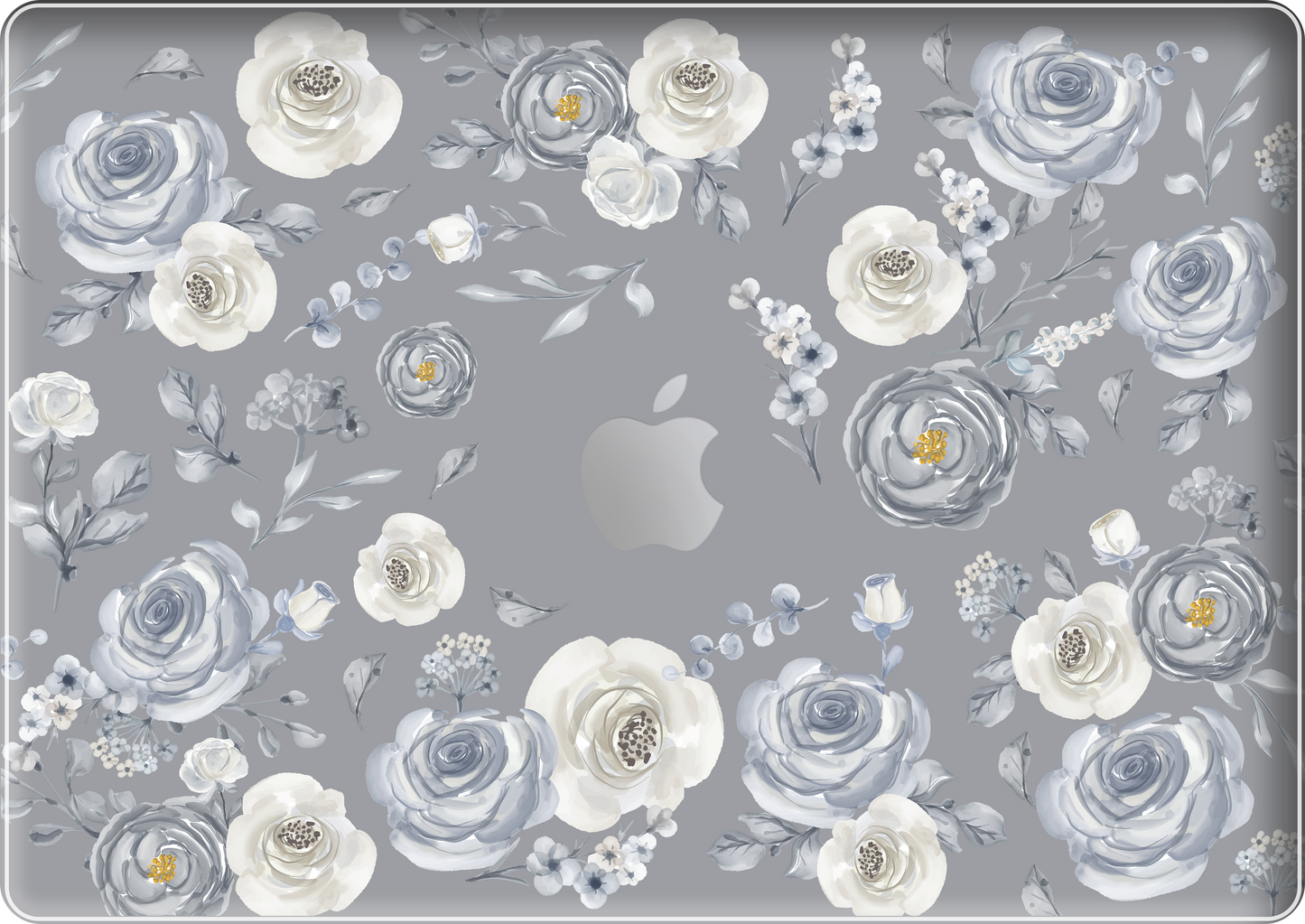 MacBook Snap Case - Blue Rose