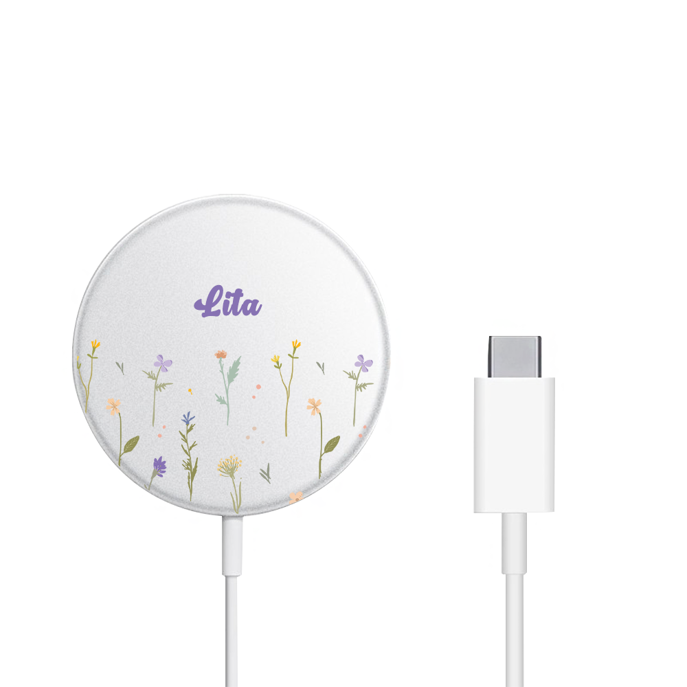Magnetic Wireless Charger - Botanical Garden 2.0