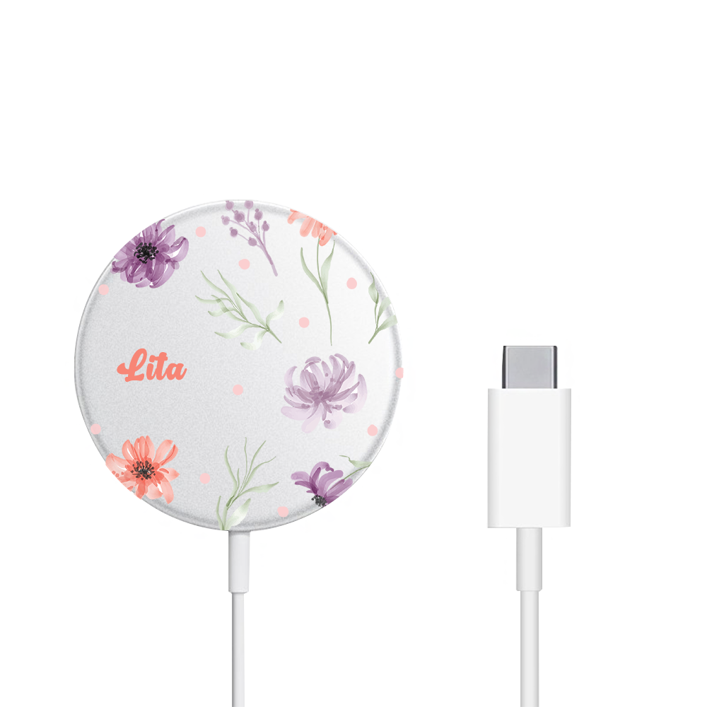 Magnetic Wireless Charger - Botanical Garden 3.0