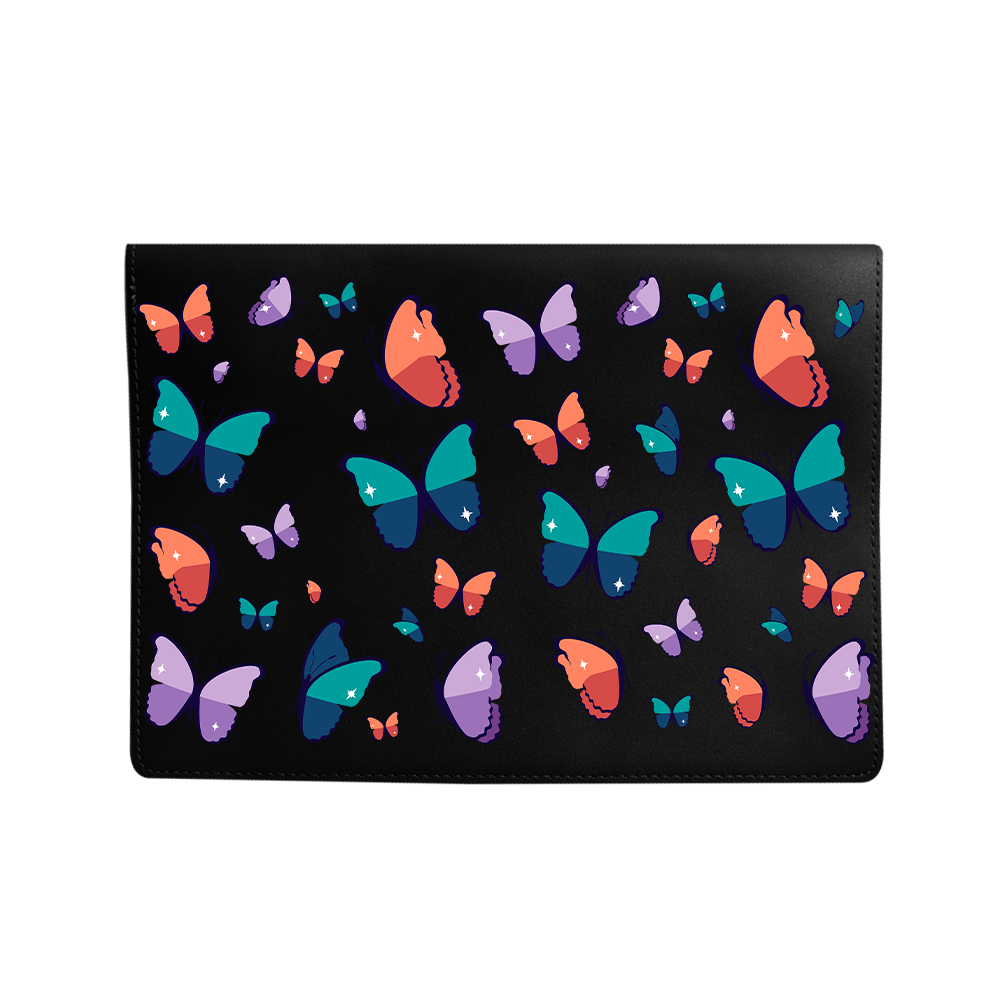 Vegan Leather Sleeve - Butterfly