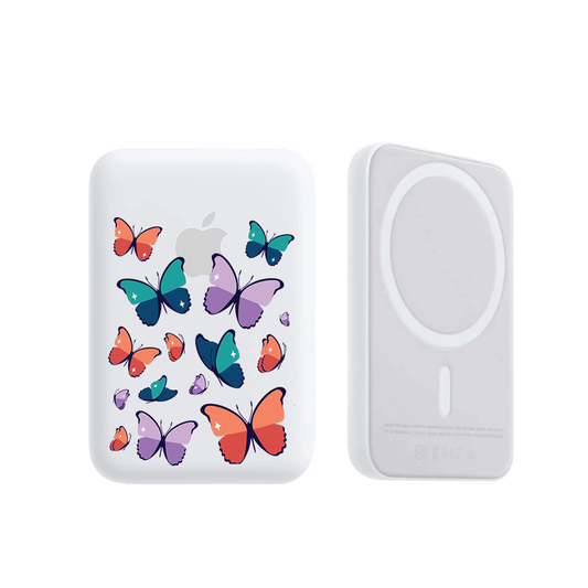 Magnetic Wireless Powerbank - Butterfly