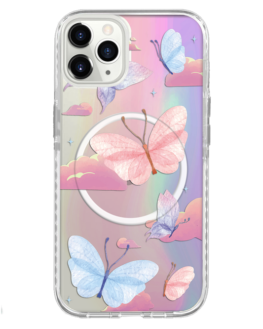iPhone Rearguard Holo - Butterfly & Clouds