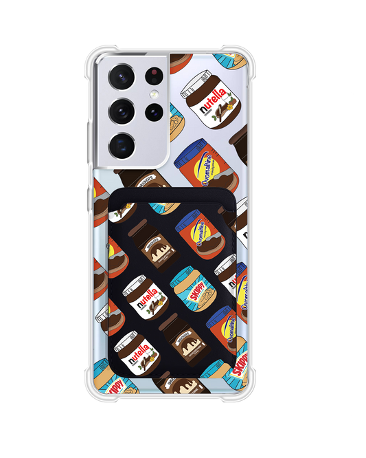 Android Magnetic Wallet Case - Choco Spread