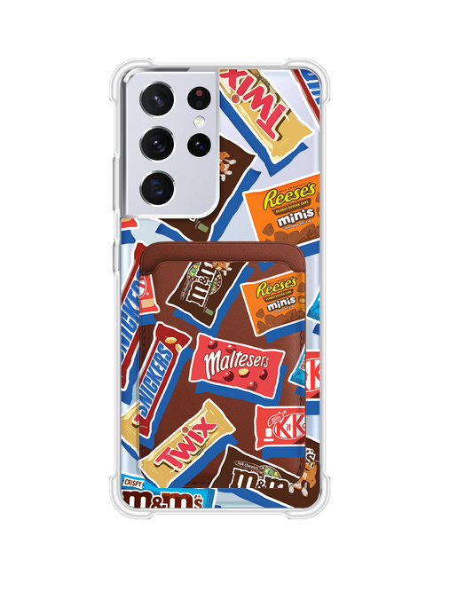 Android Magnetic Wallet Case - Choco Sweet