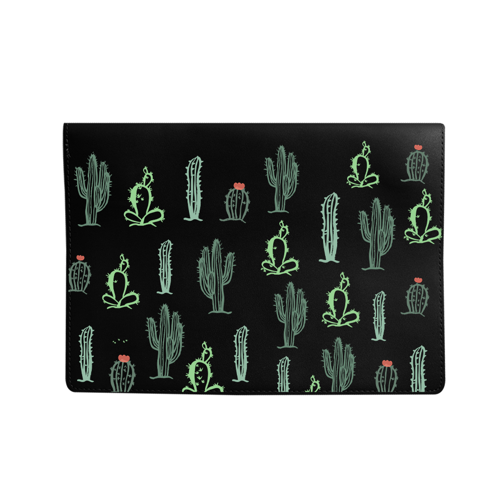 Vegan Leather Sleeve - Cactus