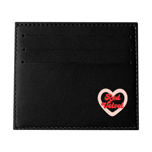 6 Slots Card Holder - Red Velvet