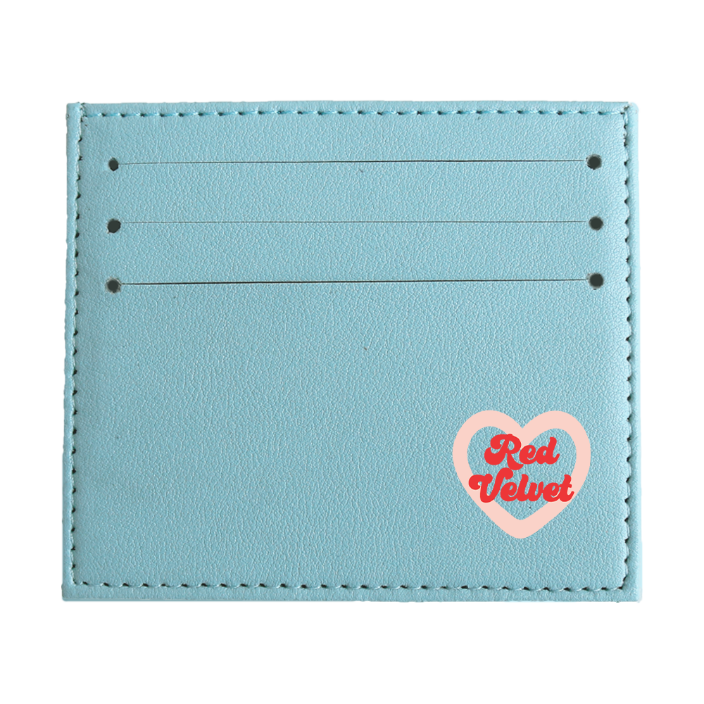 6 Slots Card Holder - Red Velvet