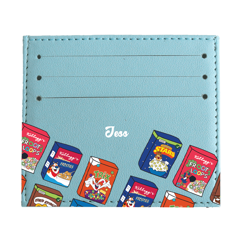 6 Slots Card Holder - Cereal Box