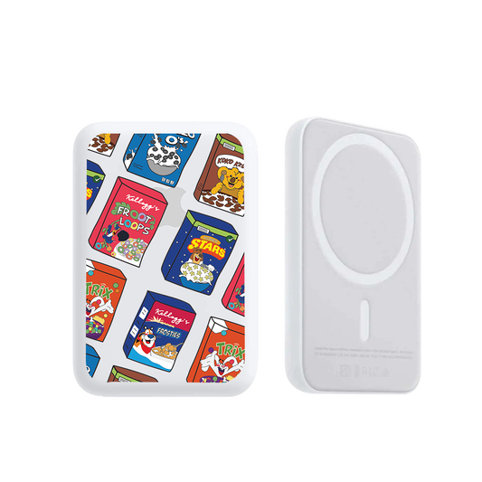 Magnetic Wireless Powerbank - Cereal Box