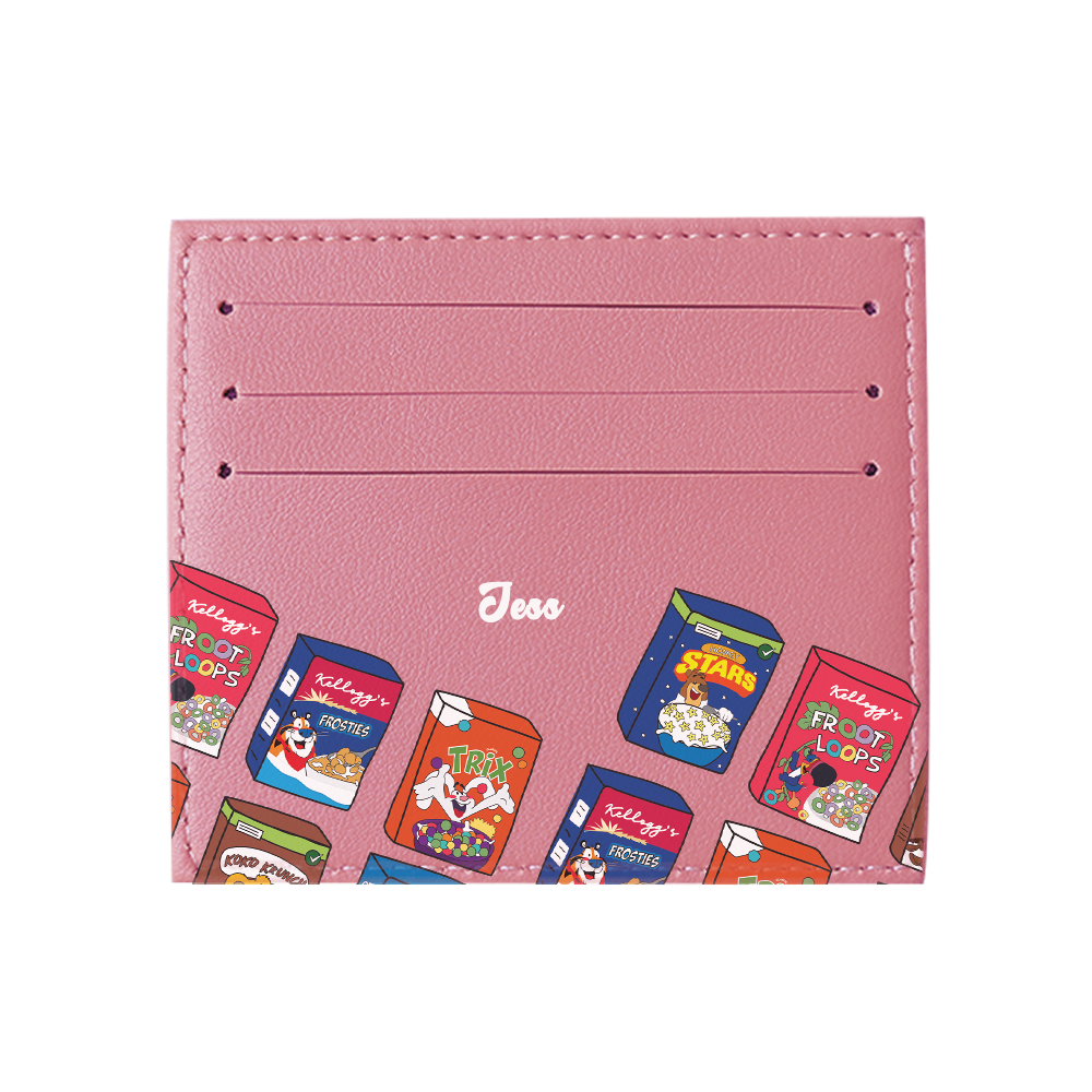 6 Slots Card Holder - Cereal Box