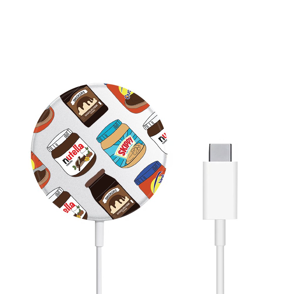 Magnetic Wireless Charger - Choco Spread