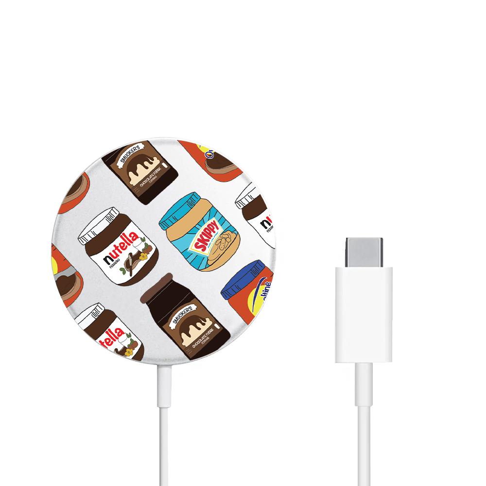 Magnetic Wireless Charger - Choco Spread