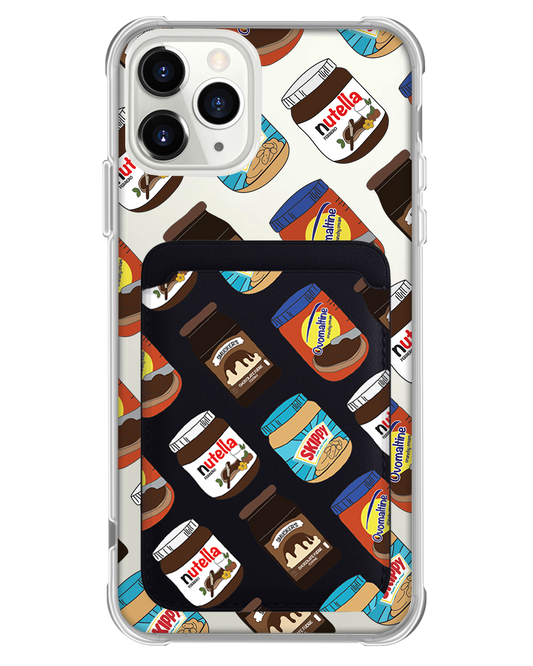 iPhone Magnetic Wallet Case - Choco Spread