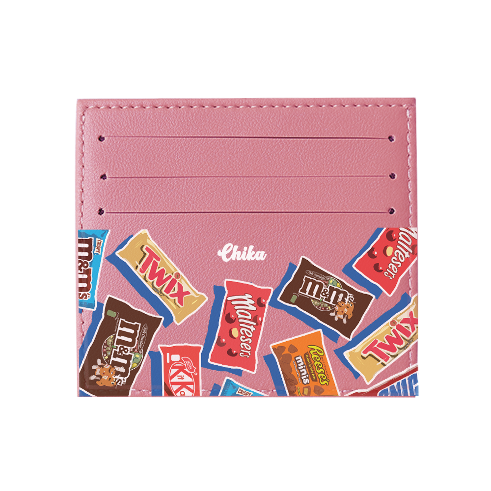 6 Slots Card Holder - Choco Sweet