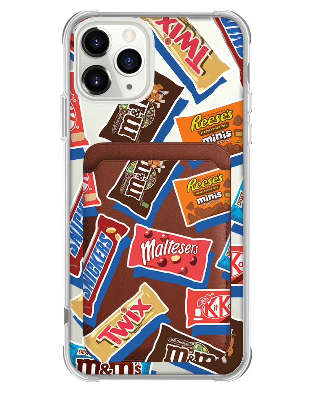 iPhone Magnetic Wallet Case - Choco Sweet