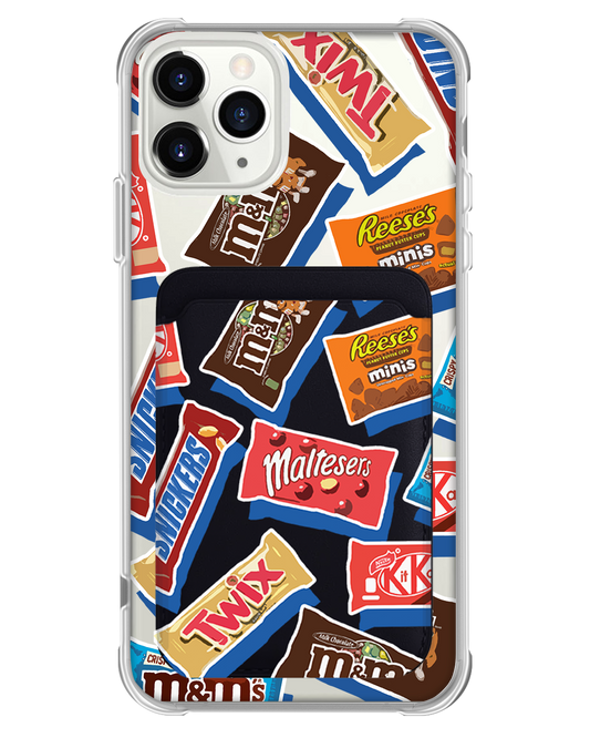 iPhone Magnetic Wallet Case - Choco Sweet
