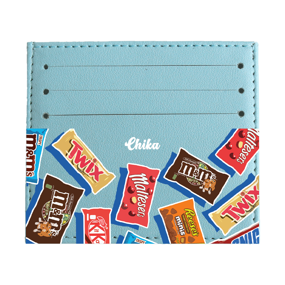 6 Slots Card Holder - Choco Sweet