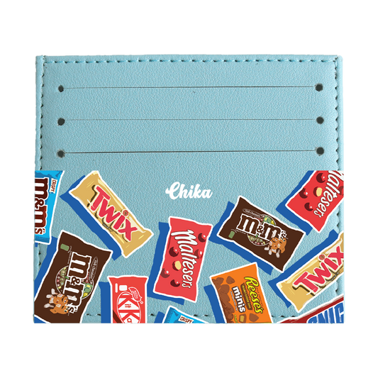 6 Slots Card Holder - Choco Sweet