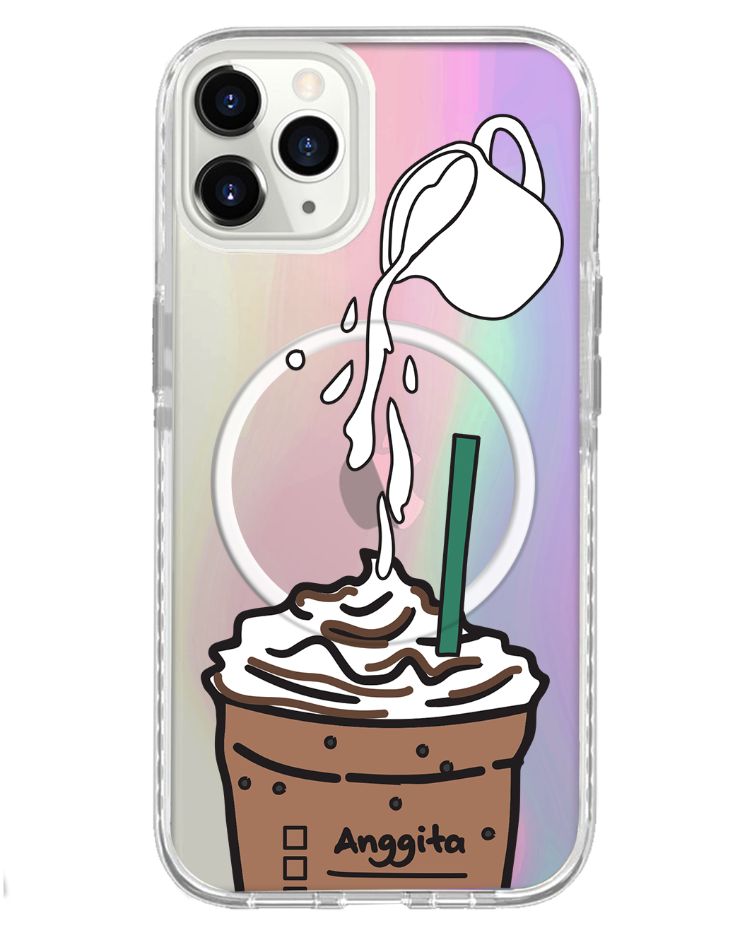 iPhone Rearguard Holo - Coffee Frappe