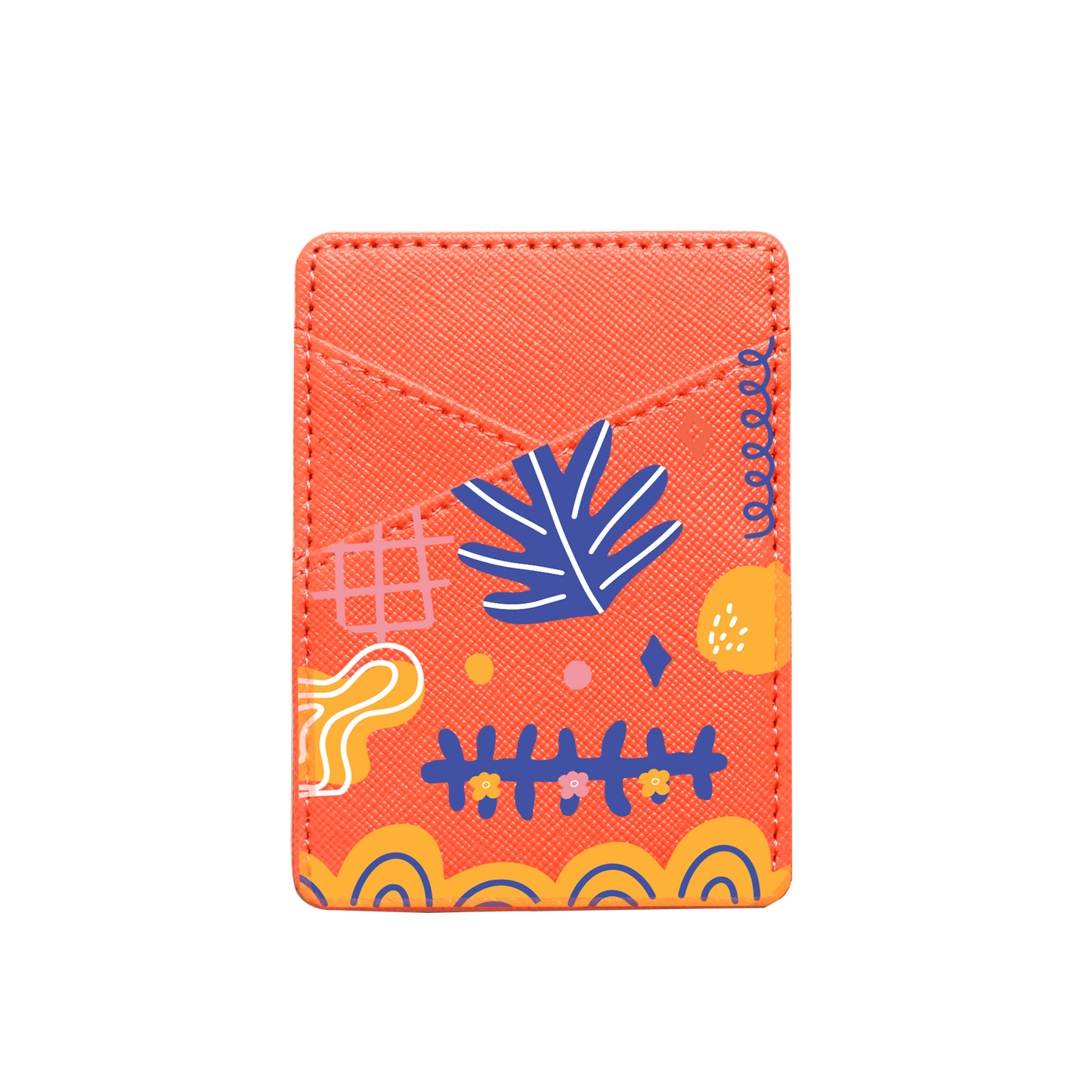 Vegan Leather Pocket Wallet - Spring Has Come