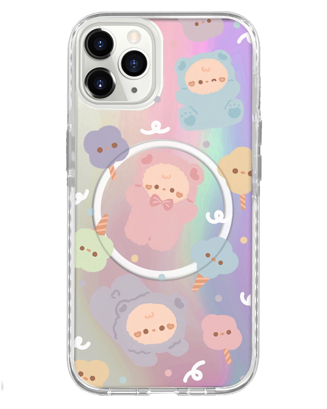 iPhone Rearguard Holo - Cotton Teddy