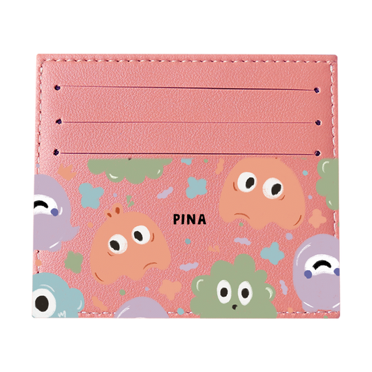 6 Slots Card Holder - Cute Monster 2.0
