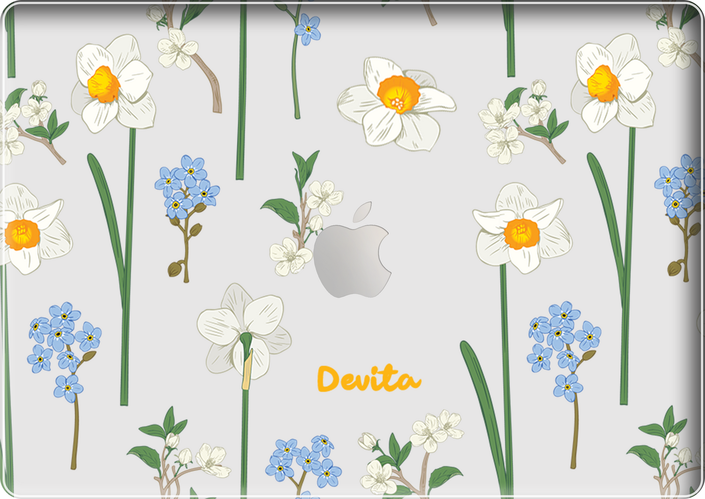 MacBook Snap Case - December Narcissus