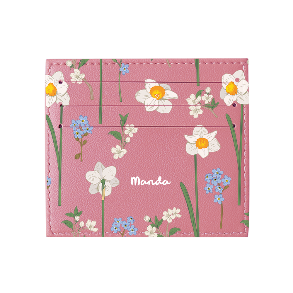 6 Slots Card Holder - December Narcissus