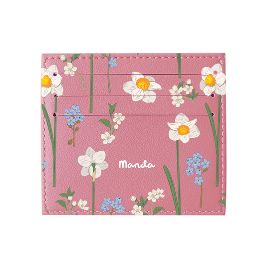 6 Slots Card Holder - December Narcissus
