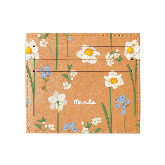 6 Slots Card Holder - December Narcissus