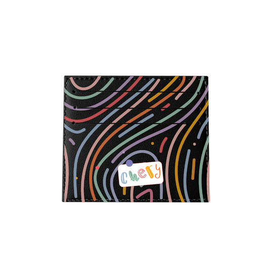 6 Slots Card Holder - Doodle 2.0 Monogram